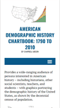 Mobile Screenshot of demographicchartbook.com